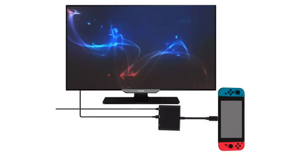how to connect Switch to tv without a dock