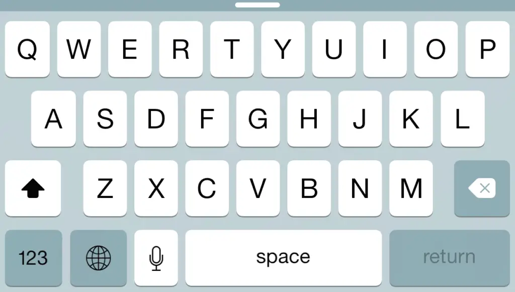can you make keyboard bigger on iphone