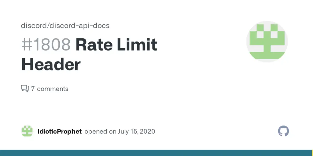 Rate Limits Documentation: Discord Easter Eggs 