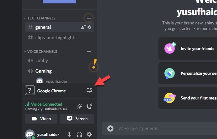 scree share on discord to stream hbo max