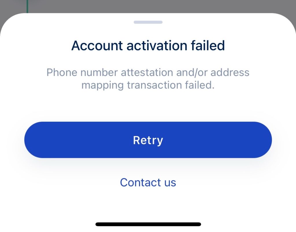 Account Activation Fails On Webex