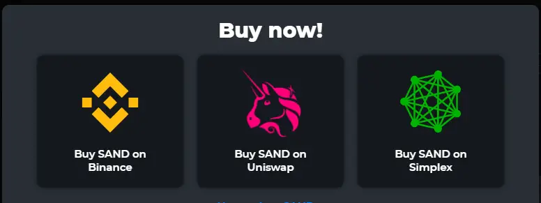 How To Buy The Sandbox (SAND) Crypto