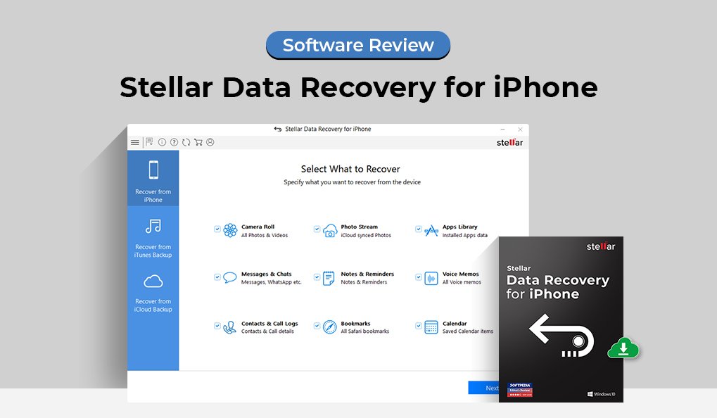 Stellar Data Recovery for iPhone