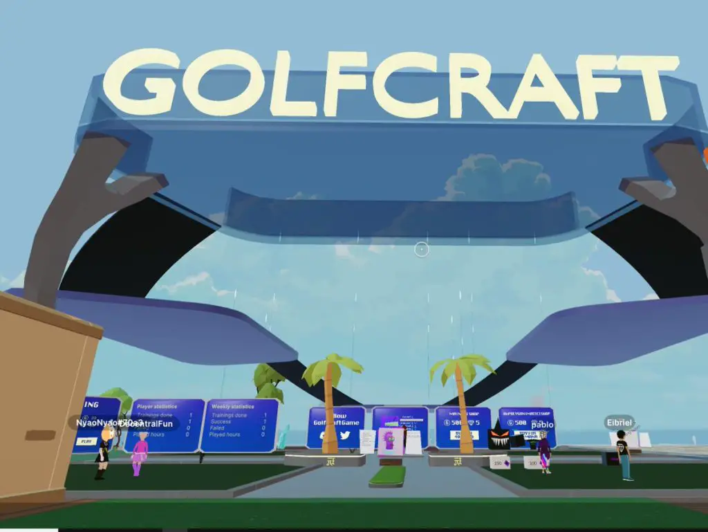 Things To Do In Decentraland’s Metaverse - Play Mini Golf