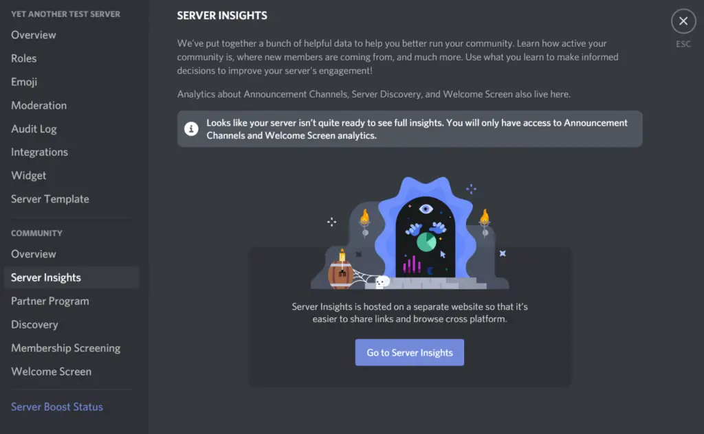 Discord Community Requirements 