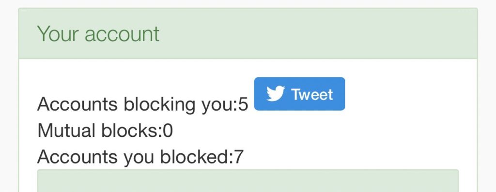use blolook to see who blocked you on twitter