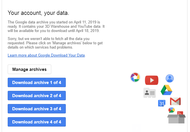 How To Save Your Google Account Data