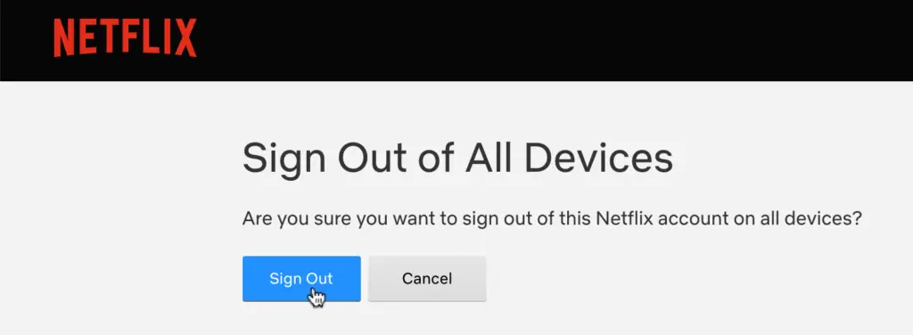 How To Sign Out And Remove All The Devices O
