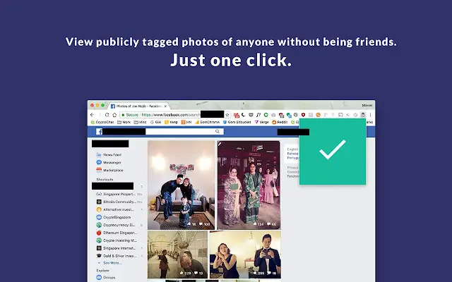 Use The PictureMate Google Chrome Extension