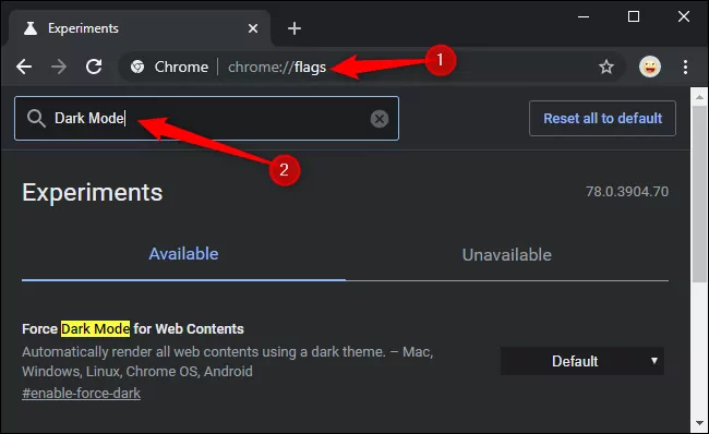 Alternatives To Get Dark Theme On Google Chrome
