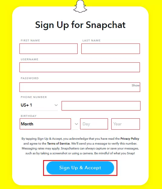 Creating A Snapchat Creator Account