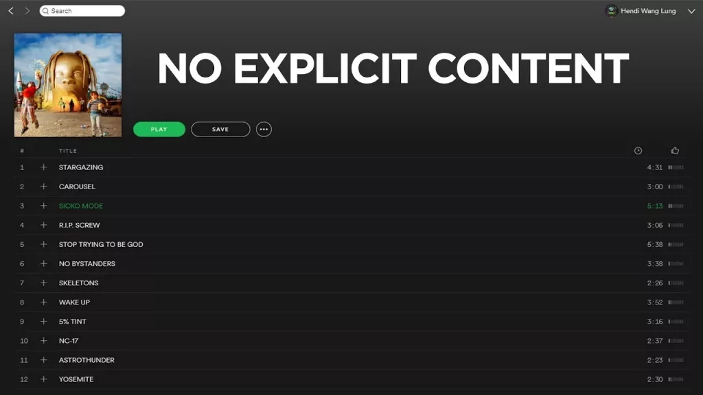 Disable The Explicit Filter Of Spotify