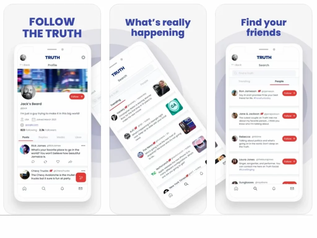 Key Feature of Truth Social Application
