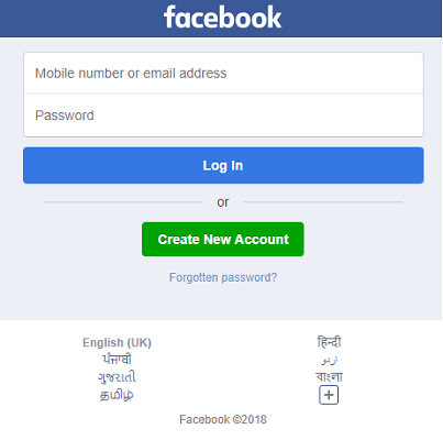 How To Change Facebook Password Without Old Password
