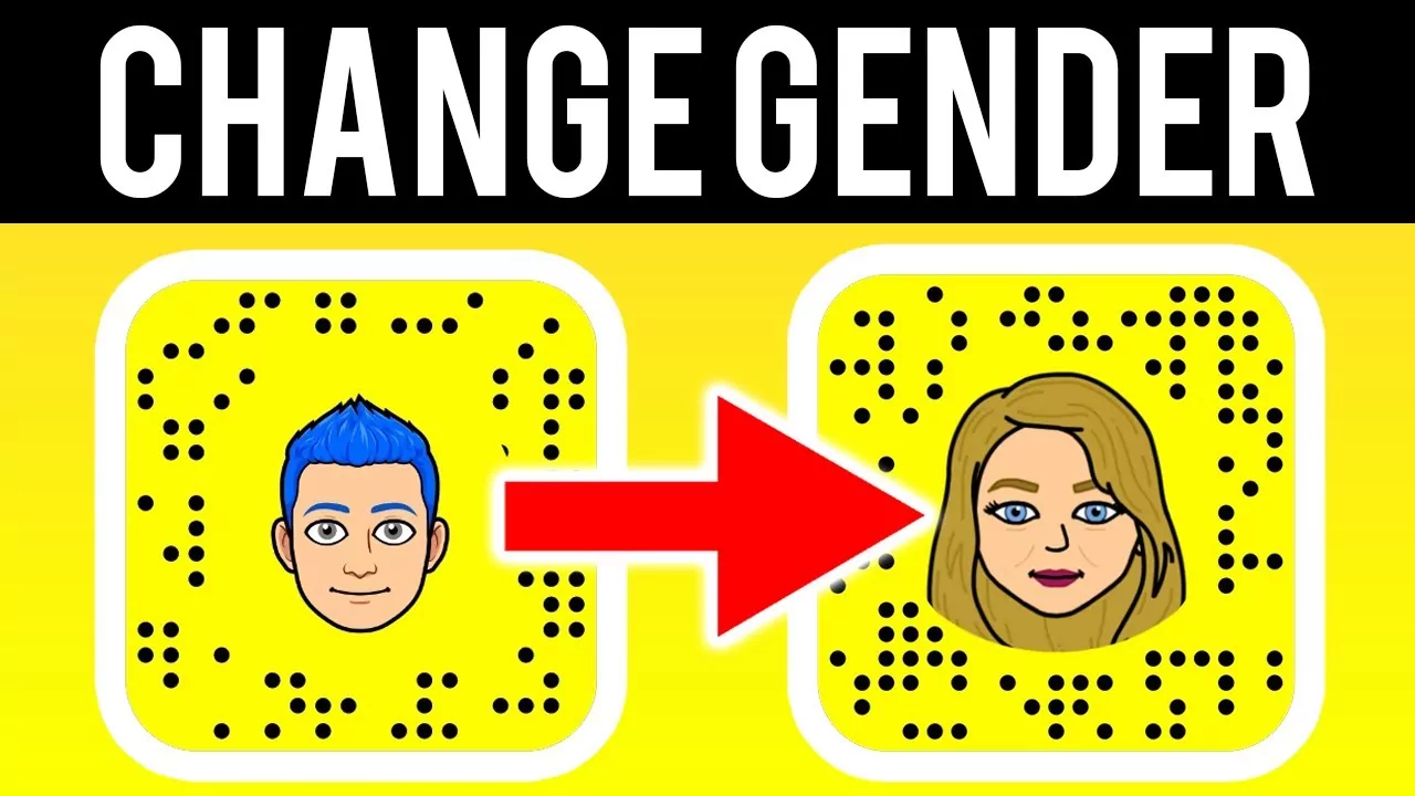 How To Change Bitmoji Gender On Snapchat