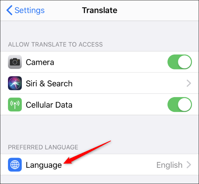 How To Change Language Settings On Rossgram On An iOS