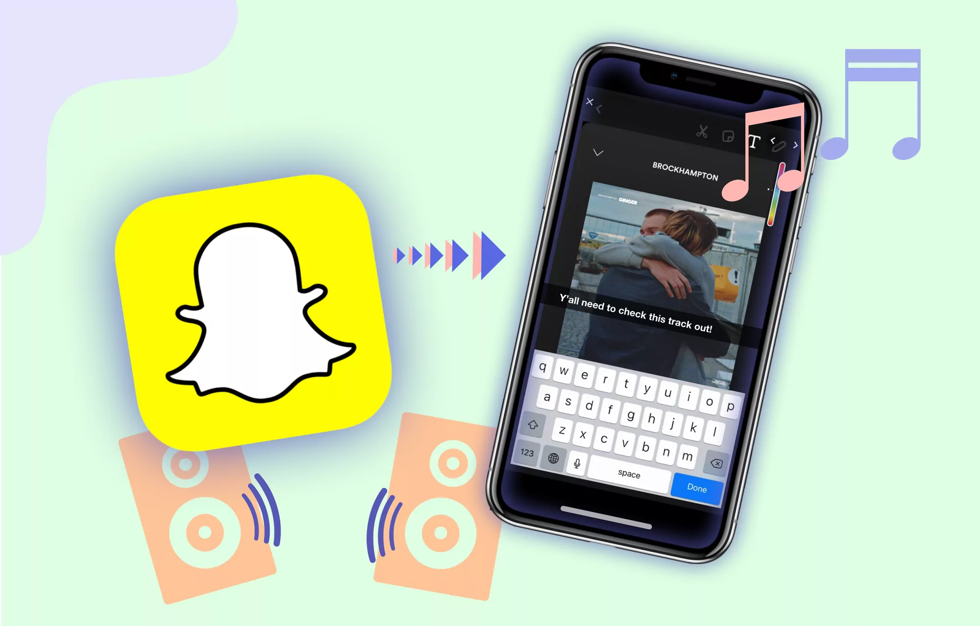 How To Share YouTube Music On Snapchat