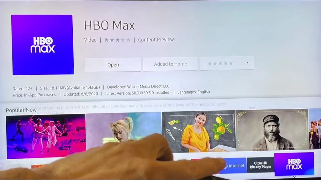 How To Update HBO Max On Samsung Tv (Manual Method)