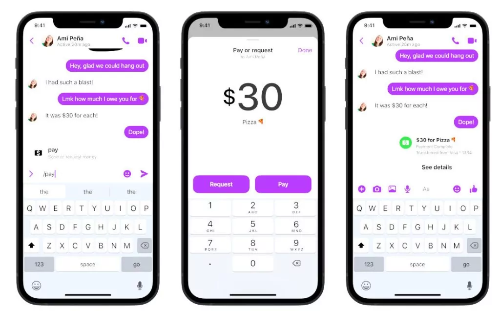 What Is the New Payment Shortcut On Facebook Messenger