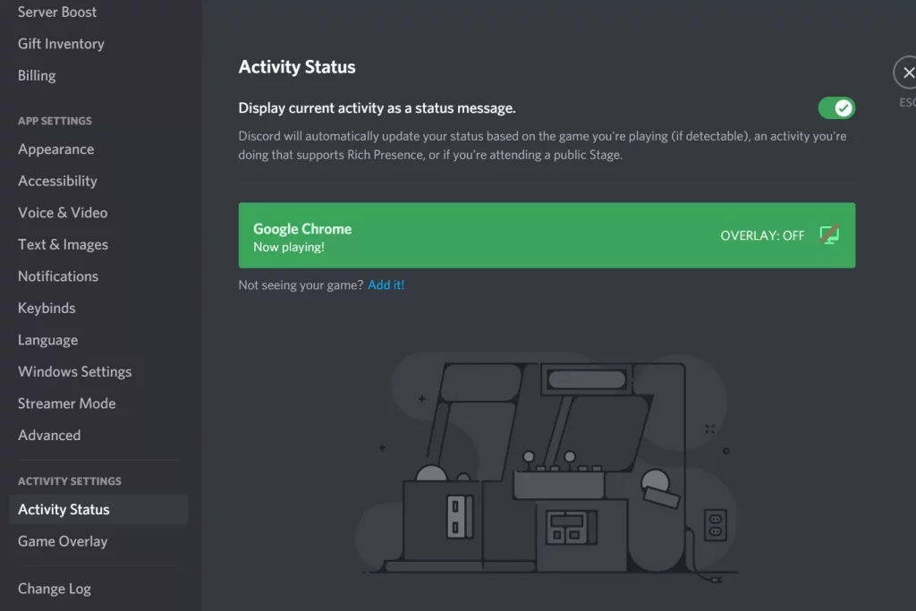 How To Disable Activity Status On Discord?