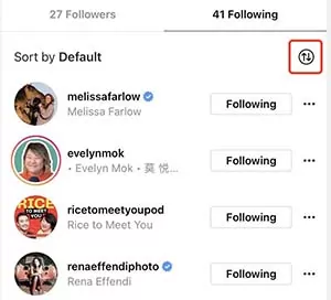 How To See Your Instagram Followers And Following In A Sequential Order?