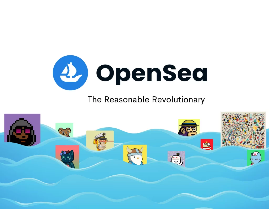 OpenSea logo