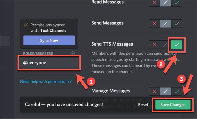 How To Disable Text To Speech (TTS) In Discord For Everyone?