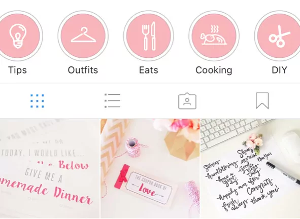 Food Instagram Highlights Names