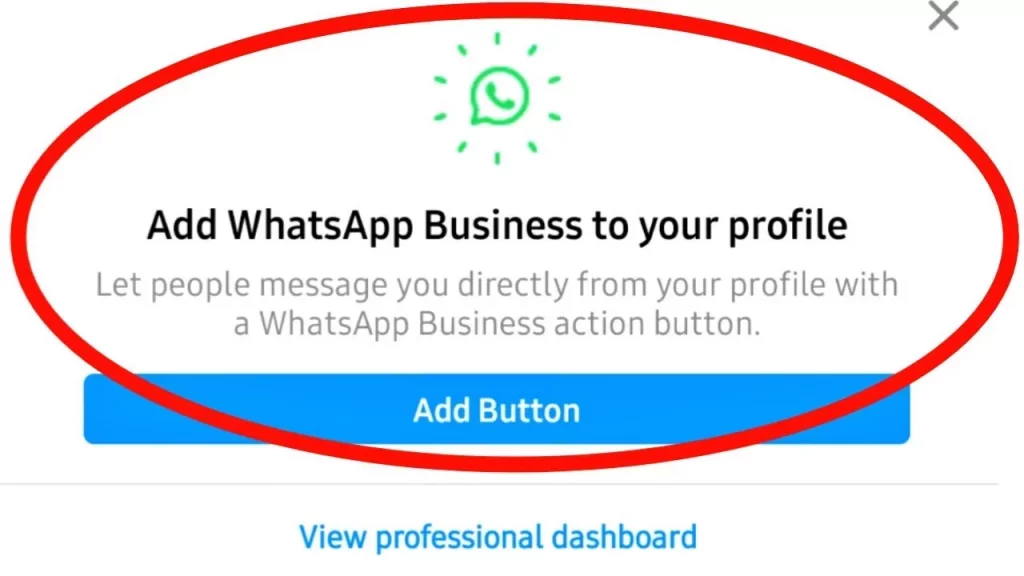 How To Add WhatsApp Button On Instagram