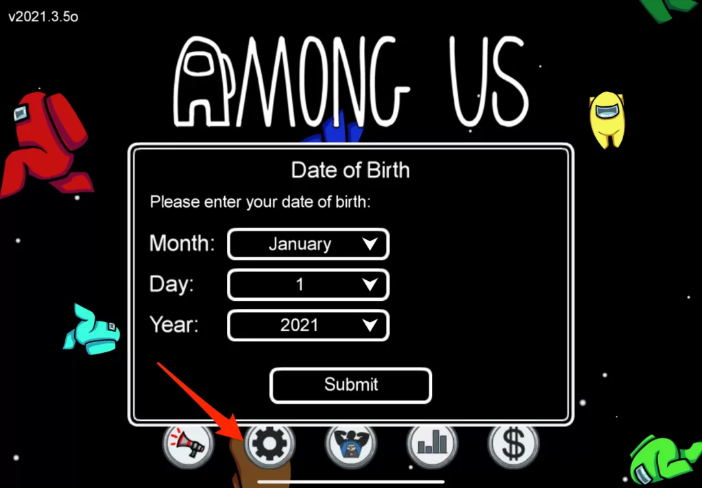 Change Your Age Among US For Android Devices