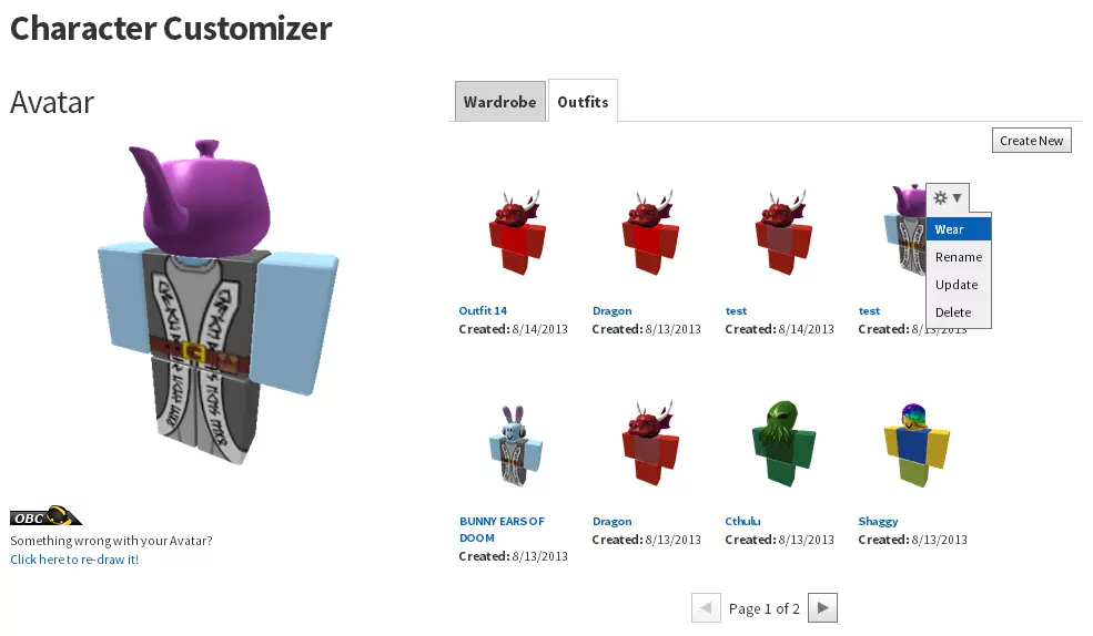 Customize Your Avatar