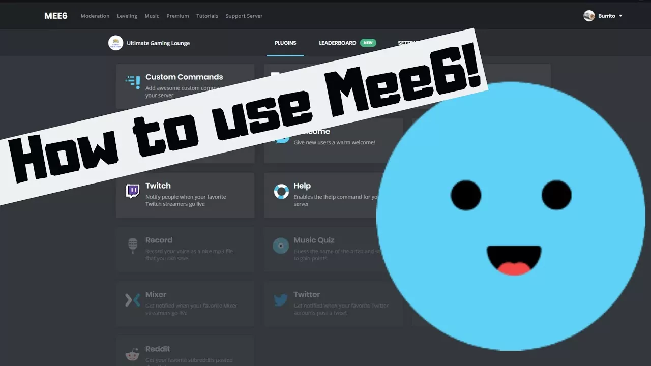 How To Use MEE6 Bot Discord