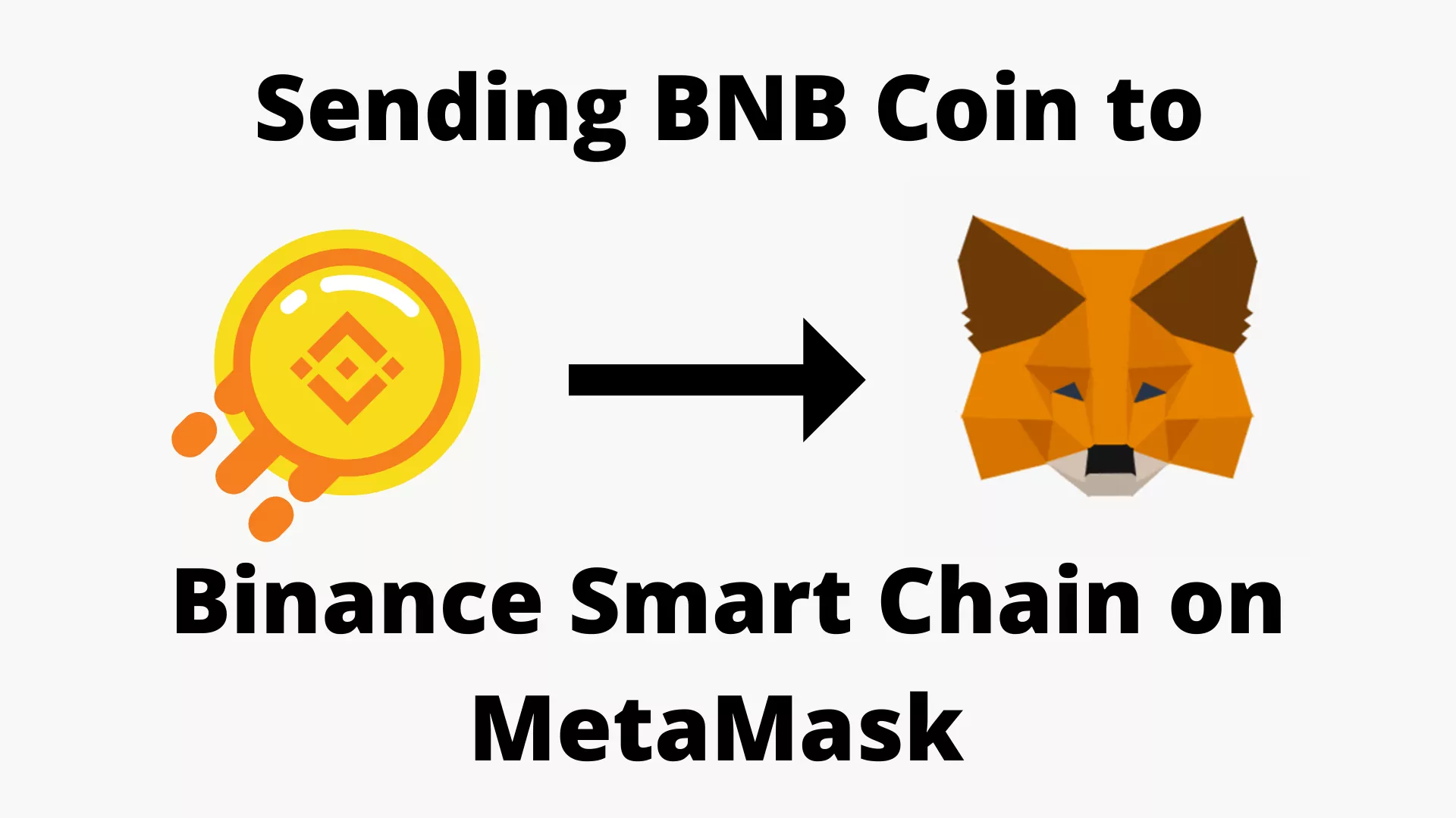 How to send BNB to a MetaMask wallet