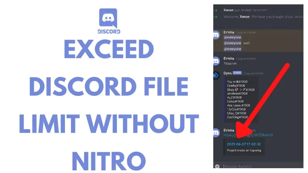 How To Send Files Over 8mb On Discord Without Nitro