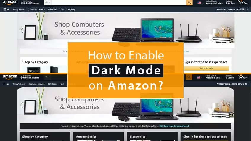 How To Turn On Amazon Dark Mode On Android Devices