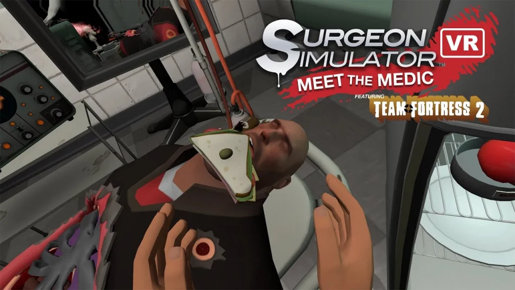 Free Games on HTC Vive: Surgeon Simulator: Meet The Medic