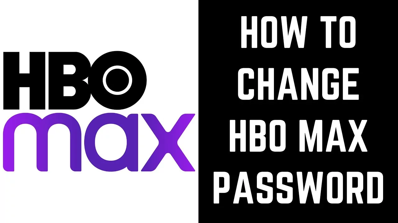 how to change HBO Max password