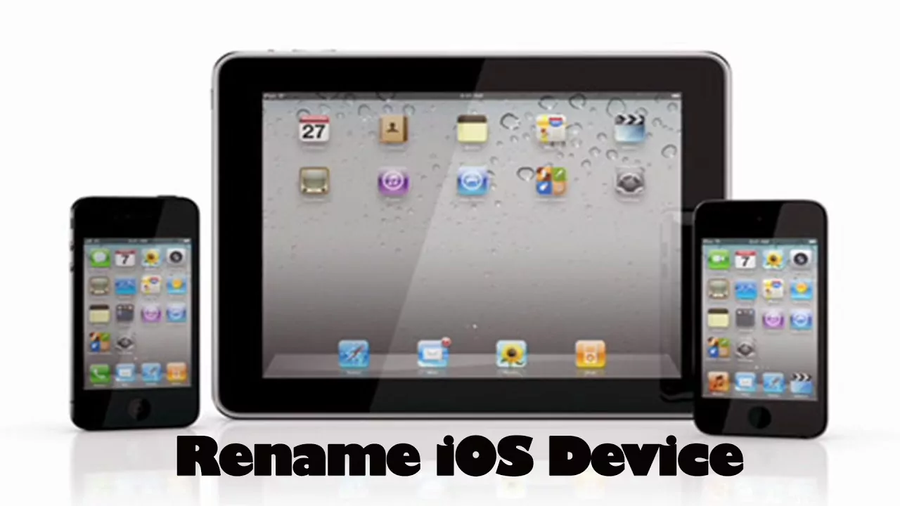 How To Rename iPad?