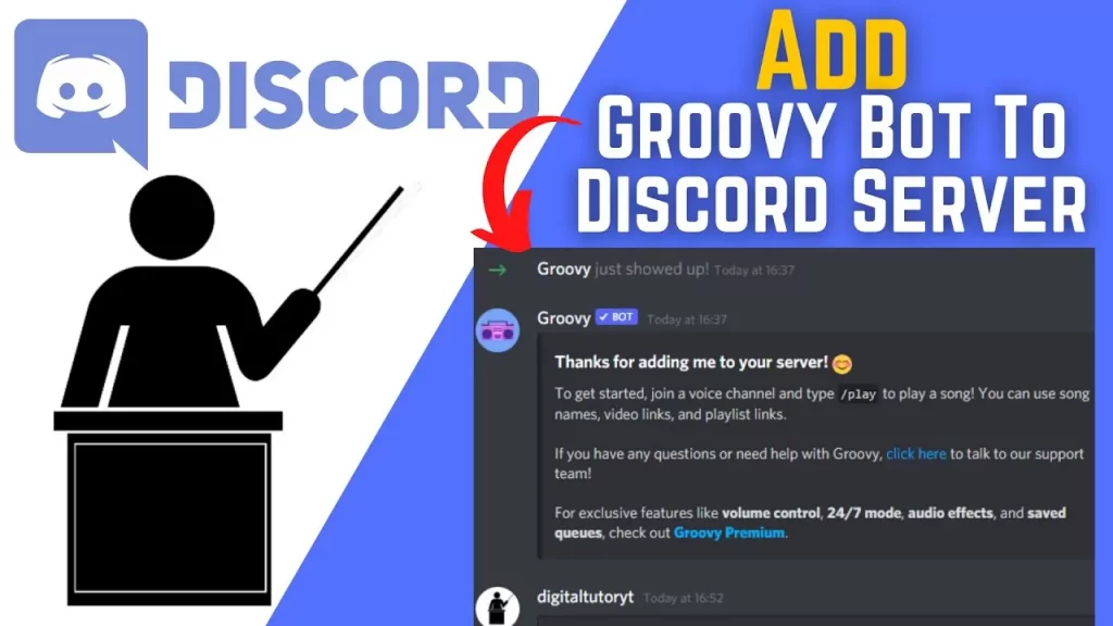 How To Use Groovy Bot Discord