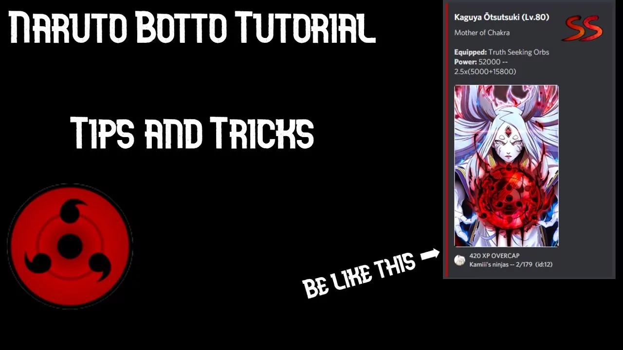 How To Use Naruto Botto Bot Discord