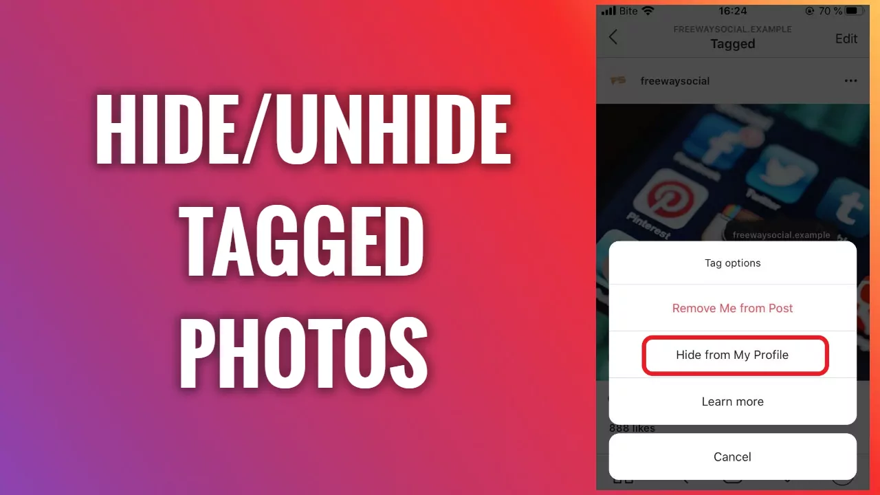 How To Unhide Tagged Photos On Instagram