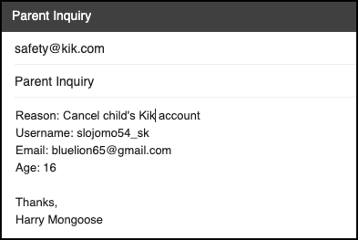How To Delete Your Child’s Kik Account?