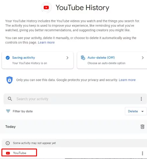 How To See Deleted YouTube History