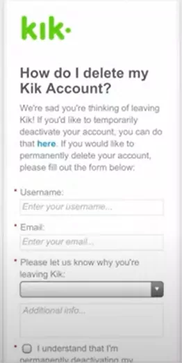 How To Permanently Delete Your Kik Account?