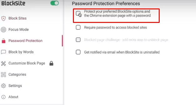 How To Block Websites With A Password On Chrome?