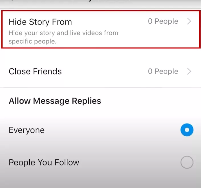 How To Hide Your Instagram Story From Someone?