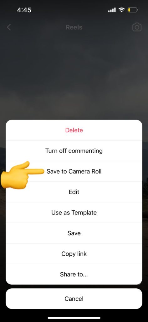 How to archive reels on Instagram