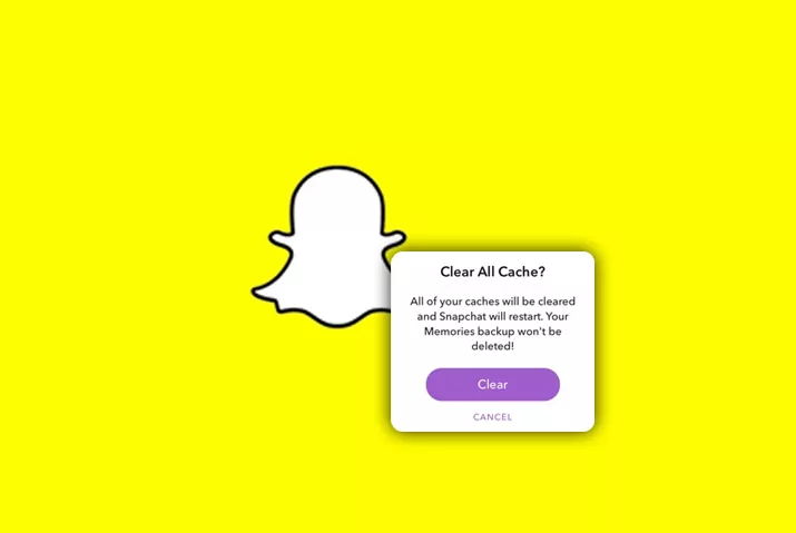 Delete Snapchat Cache