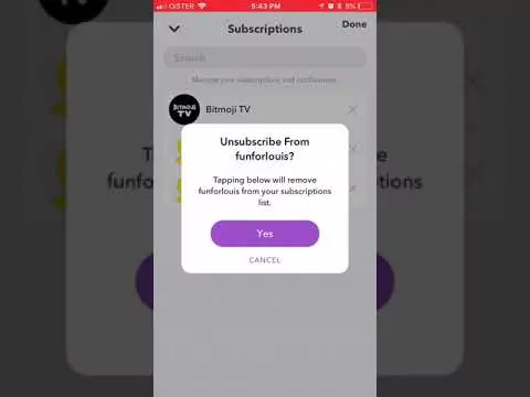 How To Unsubscribe Snapchat Accounts?