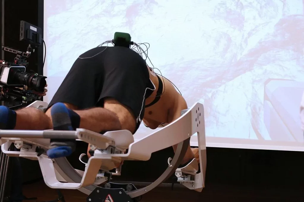 ICAROS flying simulator